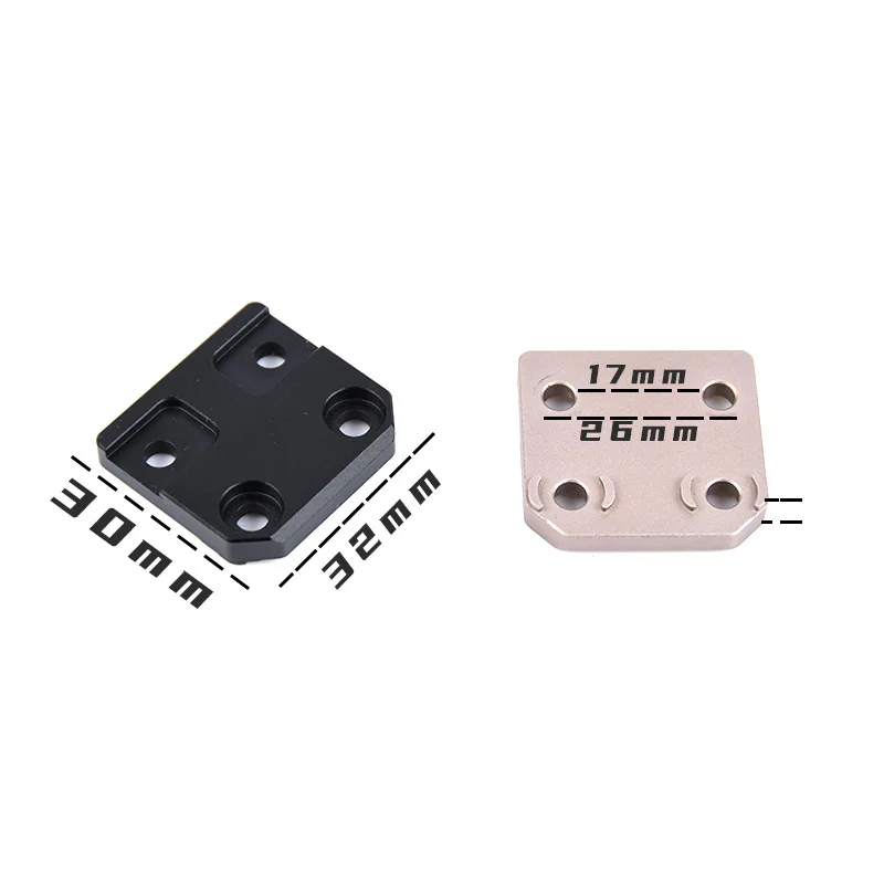 التكتيكية Lashlight جبل ل M300 M600 CNC قاعدة معدنية إزاحة الكشفية سريعة فصل السكك الحديدية Mlok السكك الحديدية الصيد ملحق ل مسدس لعبة #4