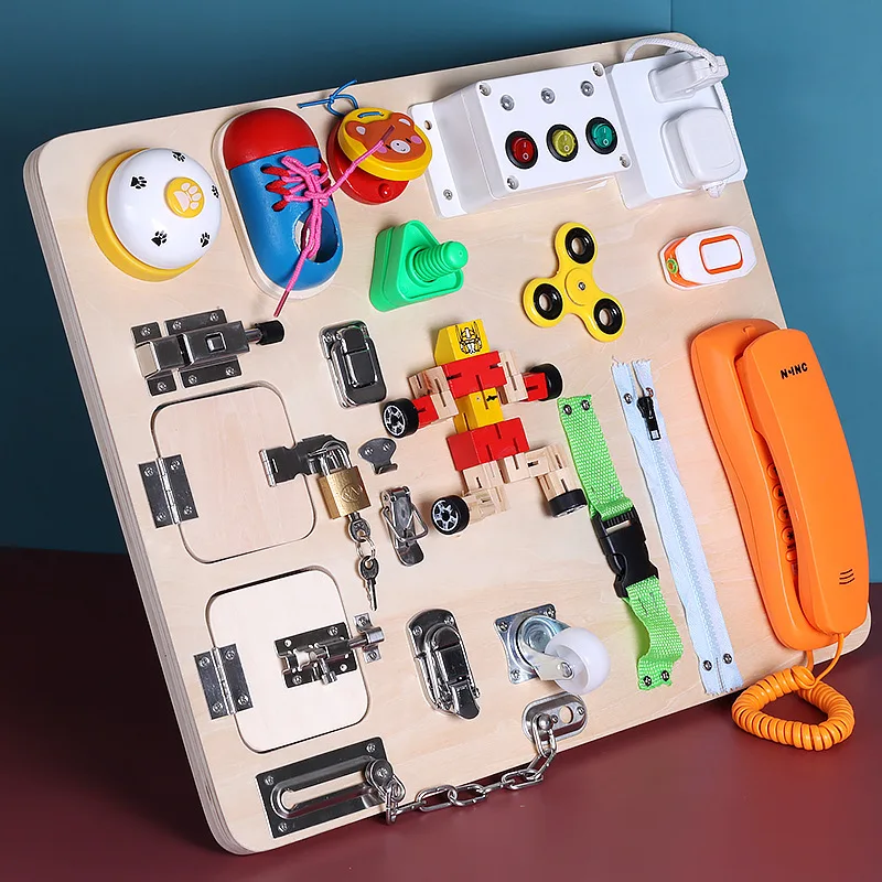 Puzzle in legno Montessori Tavola occupata Montessori Giocattoli sensoriali fai da te Giochi da tavolo Apprendimento educativo Giocattolo per bambini Matematica Giocattoli interattivi