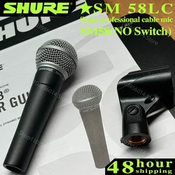 3PCS Shure SM58 Wired Microphone Karaoke Live Stage Concert YouTube Professional Recording Microphone Dynamic Volume Microphone