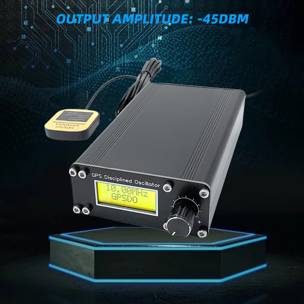 GPSDO GPS مذبذب مربع موجة الناتج GNSS GPS الانضباط على مدار الساعة 1PPS GPS على مدار الساعة لأجهزة فك تشفير الصوت
