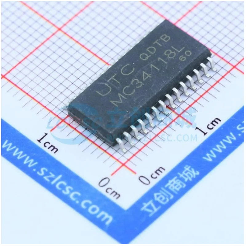 1 PCS/LOTE MC34118G-S28-R MC34118L MC34118 SOP-28 100% New and Original IC chip integrated circuit