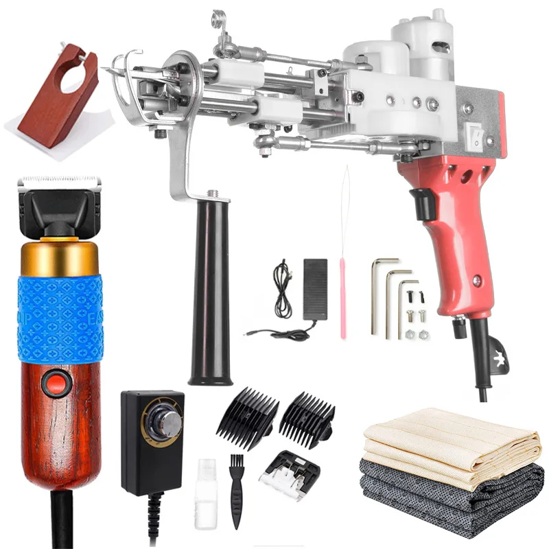 

Tufting Gun Electric Knitting Gun Electric Push Shears Carpet Poke Cloth Kit