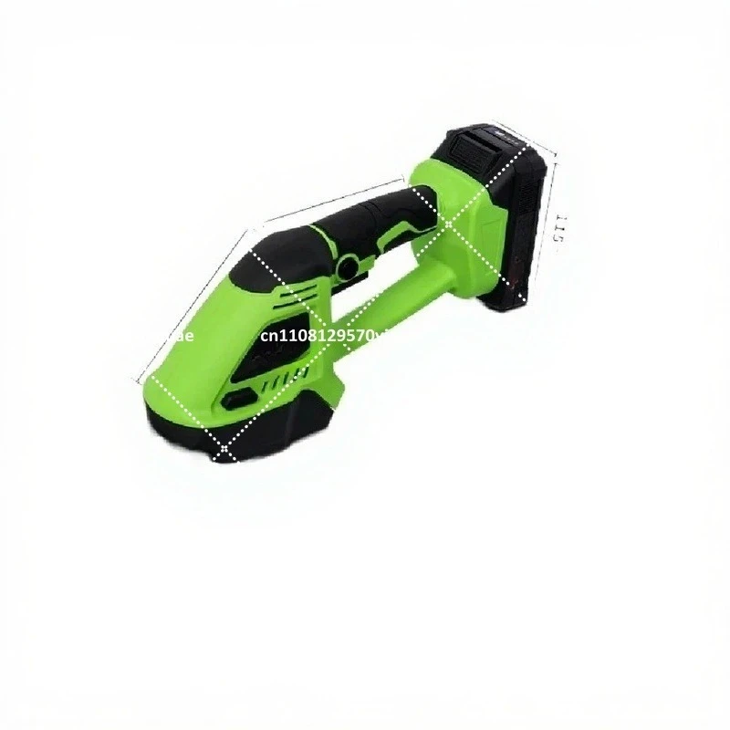 Cordless Electric Hedge Trimmer Rechargeable Garden Pruner for Shrubbery Grass Cutting