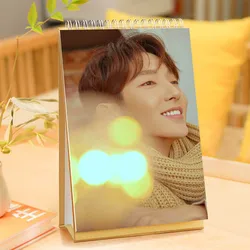 2025Year Joon-gi Lee Jun Ki 13pages Desk Calendar Planner Desktop Ornaments Decoration