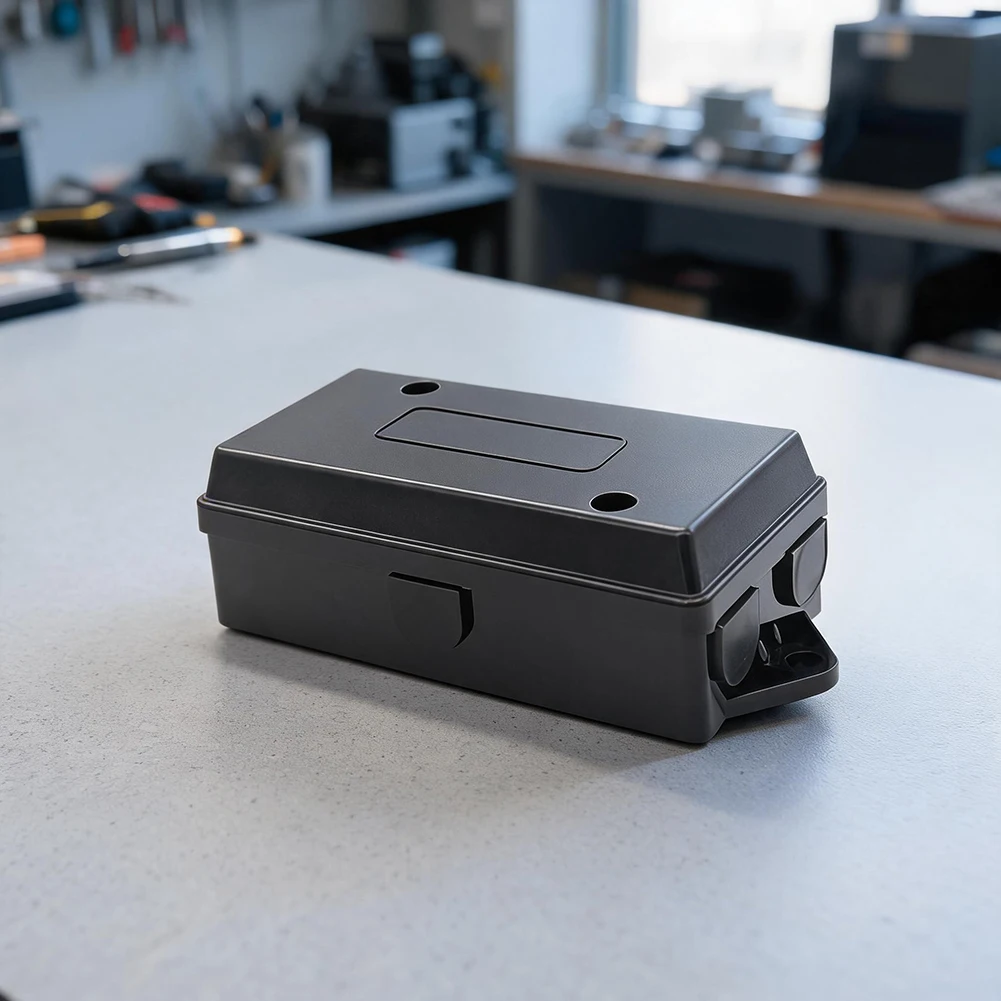 Electric Trailer Connector 7-way Trailer Junction Box Robust ABS Material Color-coded Terminal for studs For Camping Trips