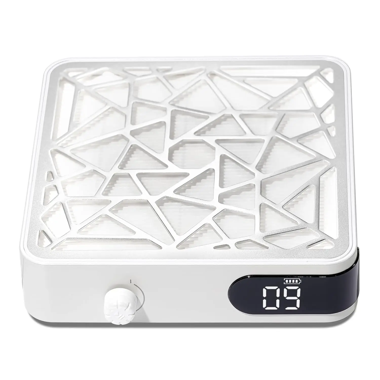 

Мощный пылесборник для маникюра с вакуумным вентилятором для полировки акрила, для салонов и домашнего использования, белый цвет