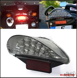 Motor Rear Tail Light Taillight For BMW F650 GS F650 ST F800 ST R1200 GS Adventure Red LED License Plate Indicator Stop Light