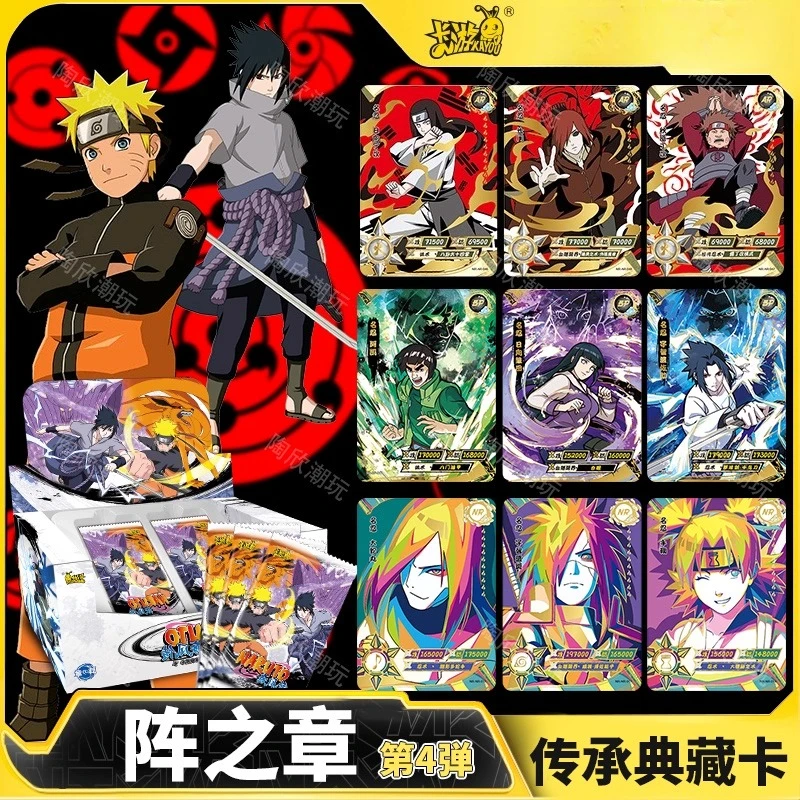 

KAYOU Official Naruto Formation Chapter Cards Box Wave 6,7, полный альбом BP и набор боевых карт или коллекция, подарок для фанатов