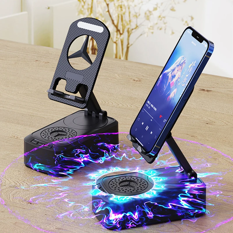 Desktop Wireless Speaker Phone Holder For Phone For Huawei Xiaomi Portable Sound Bar Cellphone Tablet Stand Bracket