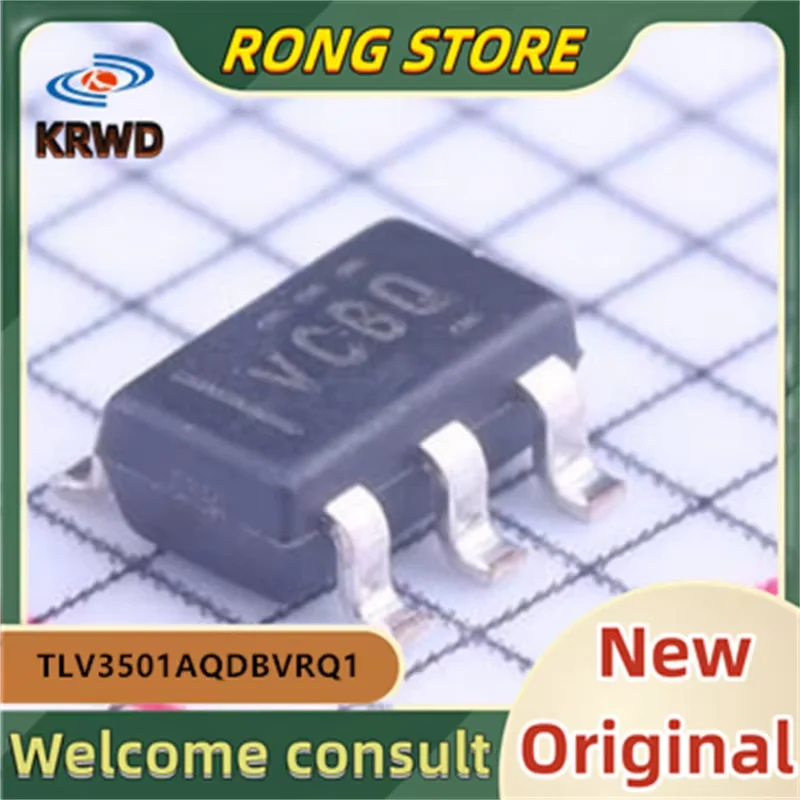 5PCS VCBQ VC8Q New and Original Chip IC SOT23-6 TLV3501AQDBVRQ1 TLV3501AQDBVR TLV3501AQDB TLV3501AQ TLV3501