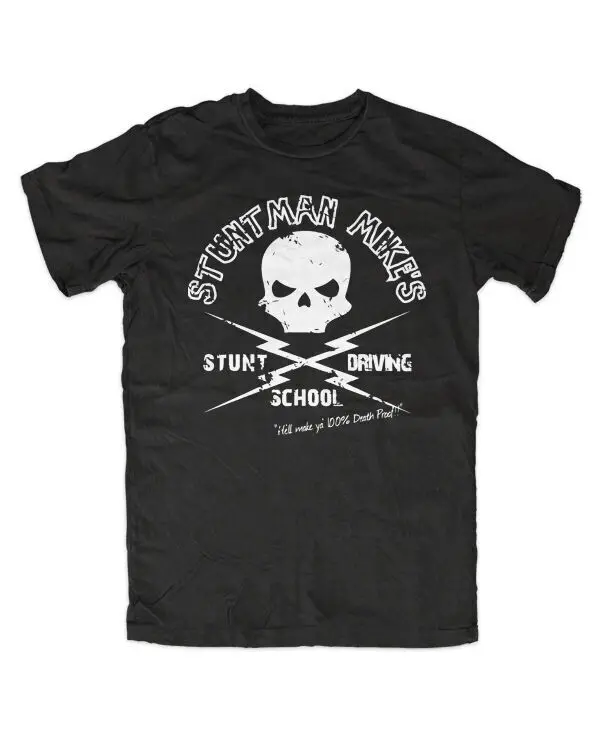 camiseta-stuntman-mike's-driving-school-tarantino-death-proof-grindhouse