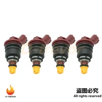 4pcs Fuel Injector Nozzle For Nissan Racing Brandsto Silvia S13 S14 S15 SR20DE SR20DET high flow rate 1000CC OEM: 16600-RC100
