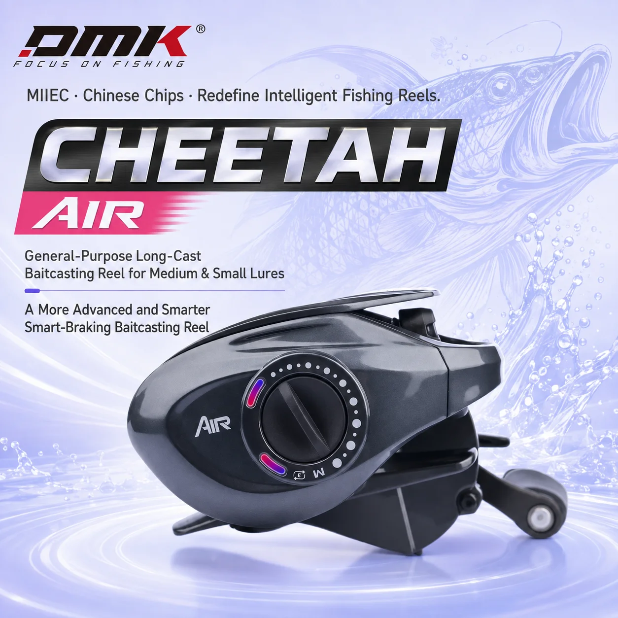 Reel Handle - DMK DC Baitcasting Reel 11+1BB 7.6:1