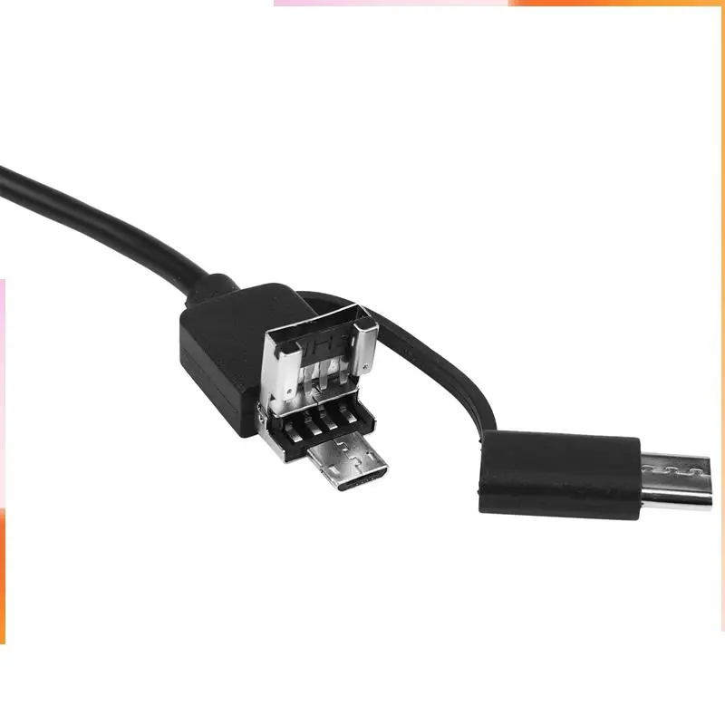 A92Z 2X 3 في 1 المنظار الصناعي Borescope كاميرا التفتيش المدمج في 6 المصابيح IP67 مقاوم للماء USB نوع-C المنظار #2