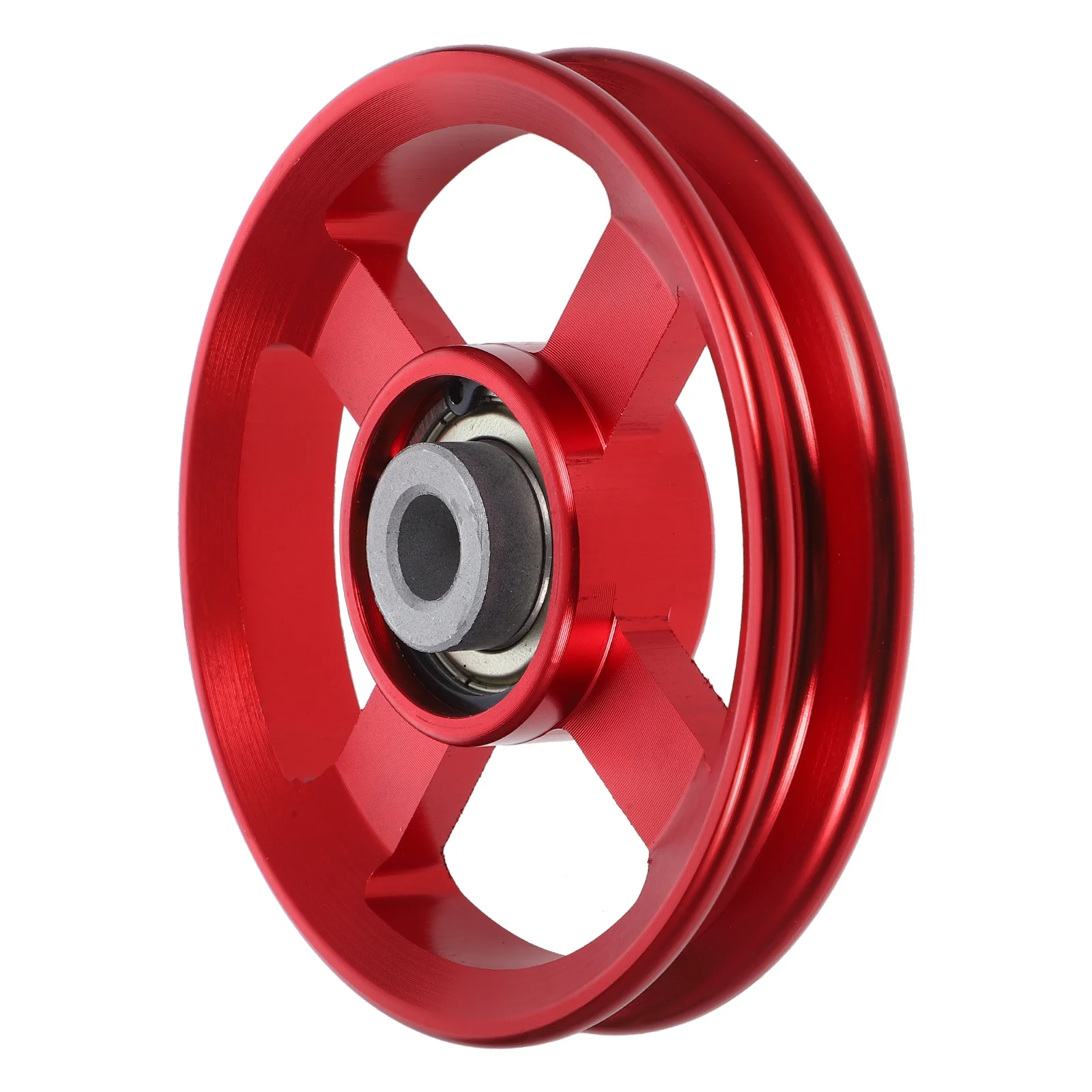 Pulley Wheel Exercise Equipment Stainless Steel Pulling Down Aluminum Alloy Fitness Home Accessories for Gym image 4