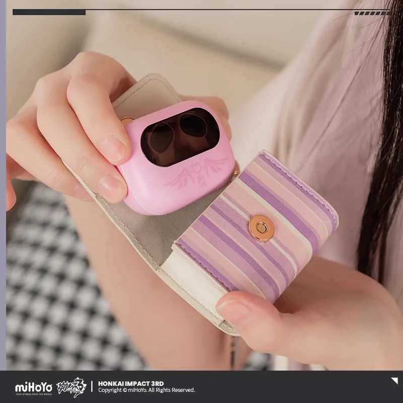 Elysia headset miHoYo Official Honkai Impact 3 Elysia Bluetooth Headset Customized Game Anime Cosplay Collection Halloween Gifts