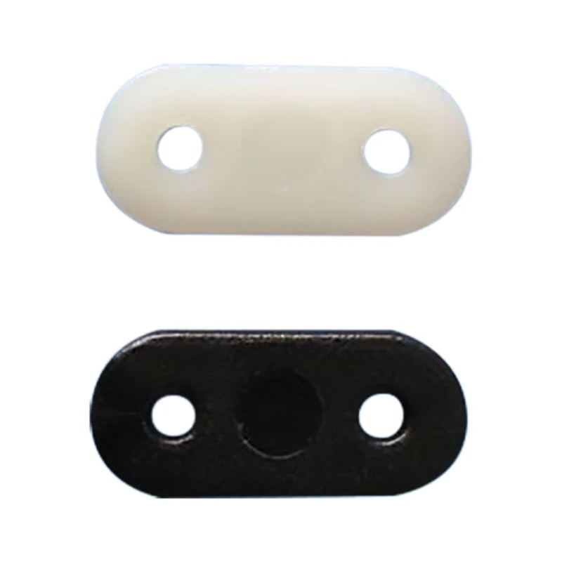 

20 Pcs Oval Gear Plates Undercarriage Mounting Strap Gear Plates For RC Airplanes Parts Electric Planes Foam Model Accessories