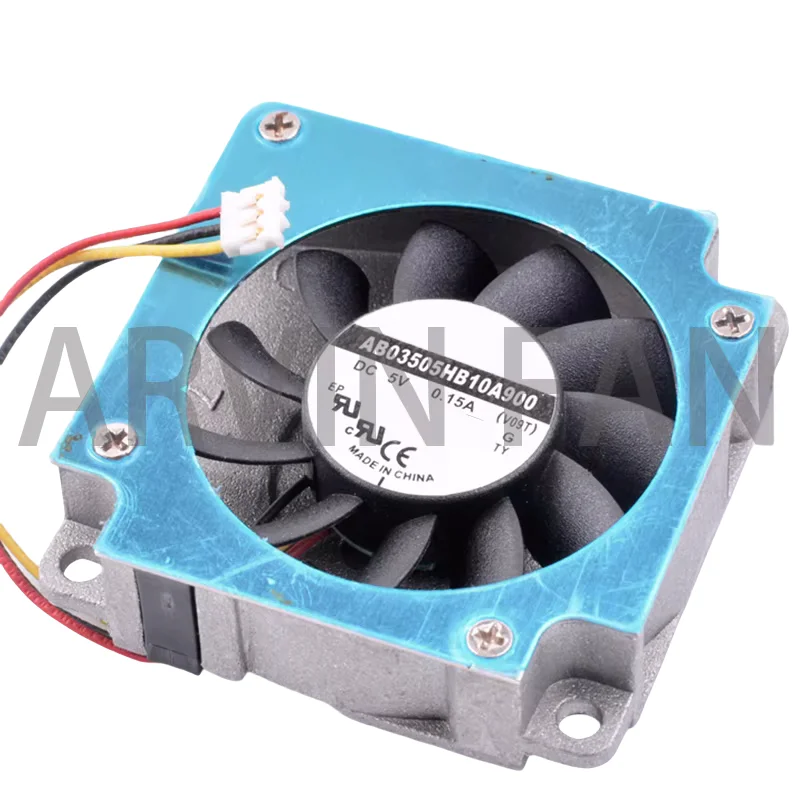 ยี่ห้อใหม่ AB03505HB10A900 3.5 ซม.3510 35 มม.35x35x10 มม.5V 0.15A ด้านข้าง Blower โปรเจคเตอร์พัดลมระบายความร้อน