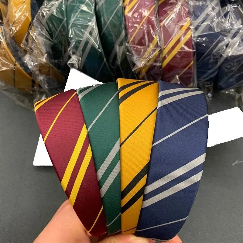 Harry Potter Scrunchy Hairband Movie Peripheral Gryffindor Slytherin College Style Retro Decoration Cosplay Prop Kids Toys Gifts