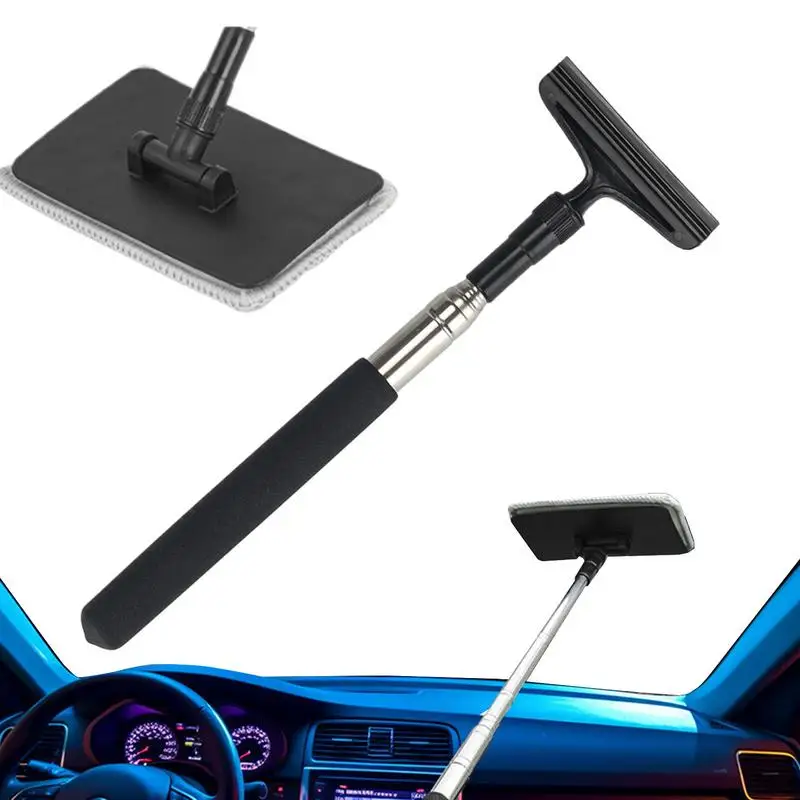 

Small Squeegee Retractable Small Side Mirrors Wiper Ergonomic Car Window Cleaner Windshield Frost Wiper Car Snow Remover for