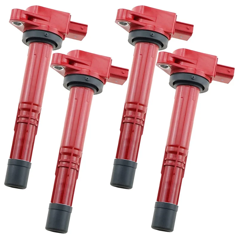 

4PCS Ignition Coils for 2002-2011 Honda Civic K20 K24 K20Z3 Accord Element S2000 CSX RSX 30520-PNA-007 30520-RAA-007