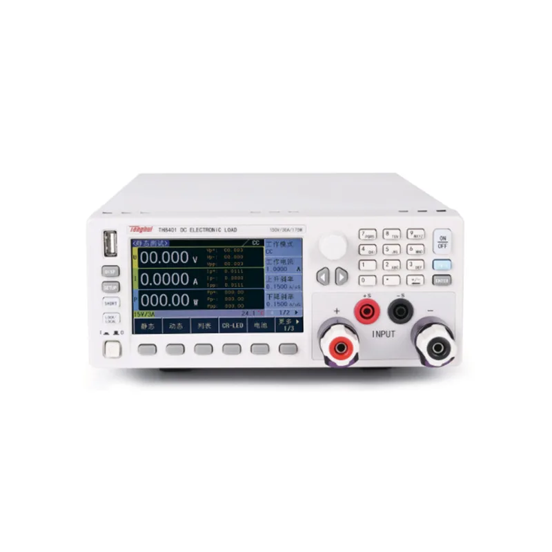 Tonghui TH8401 TH8402A TH8411 TH84120programmable DC electronic load current resistance tester desktop intelligent test