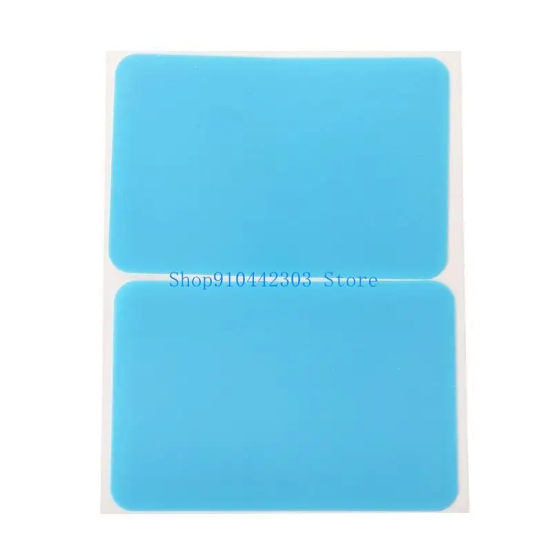 652F 2Pcs Colorful Laptop Keyboard Touch Pad Wrist Rest Mat Touch Bar Wrist Pad Rests Support Cushion Pad