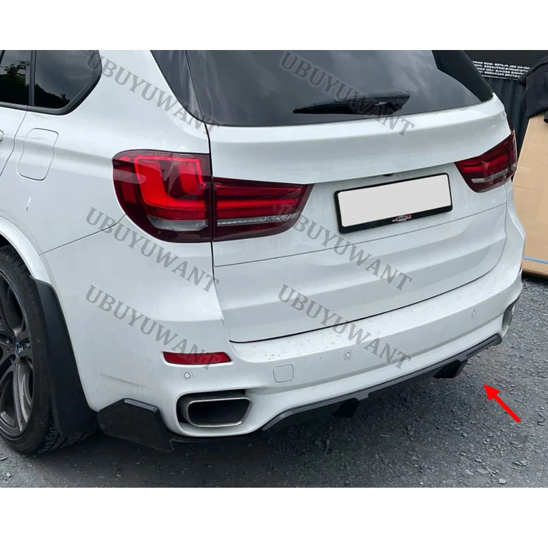 

For BMW X5 F15 M Sport M-Tech MP Rear Bumper Diffuser Lip Spoiler Car Accessories body kit 2014 To 2018