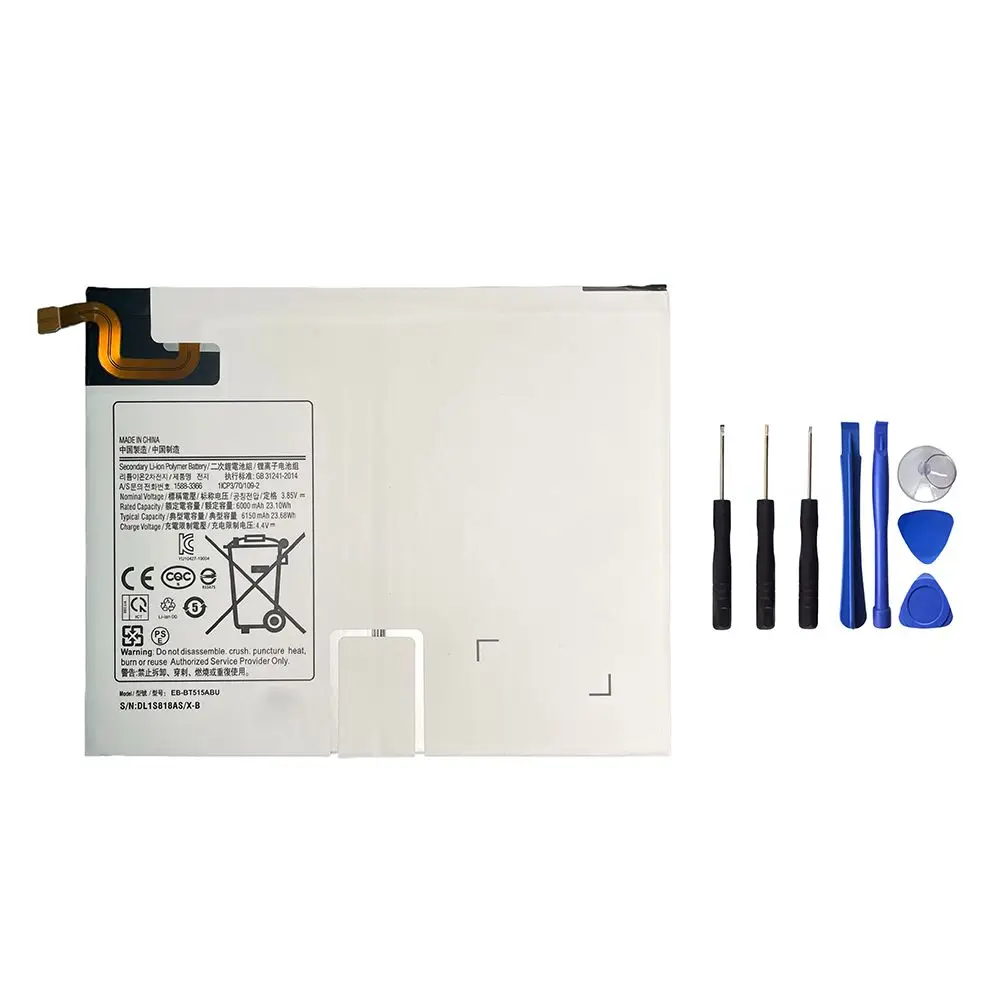 7XINbox EB-BT515ABU 3.85V 23.10Wh 6000mAh OEM battery For Samsung Galaxy Tab A 10.1 2019 SM T510 T515 with free tools