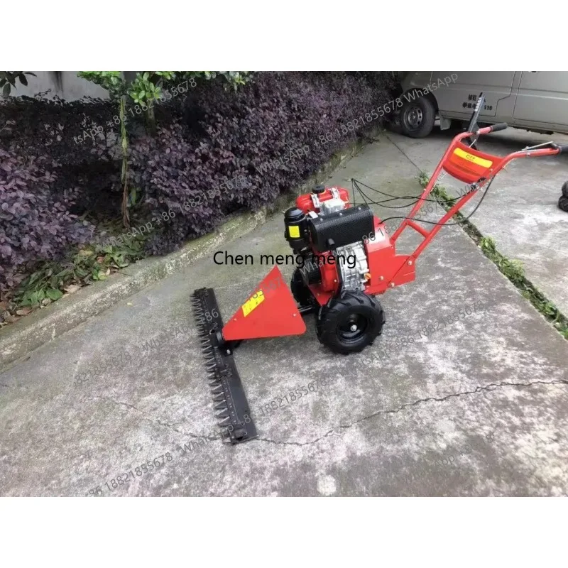 

Orchard Grass Cutters Die sel Powered Weed Cutters line Powered Lawn Mowers Push-type Grass Trimmer