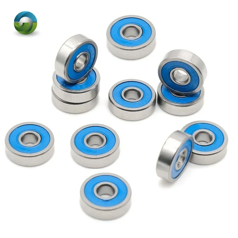 10PCS 686-2RS Bearing ABEC-7 6x13x5 mm Miniature 686RS Ball Bearings 618/6RS Blue Sealed 686 2RS Rulman