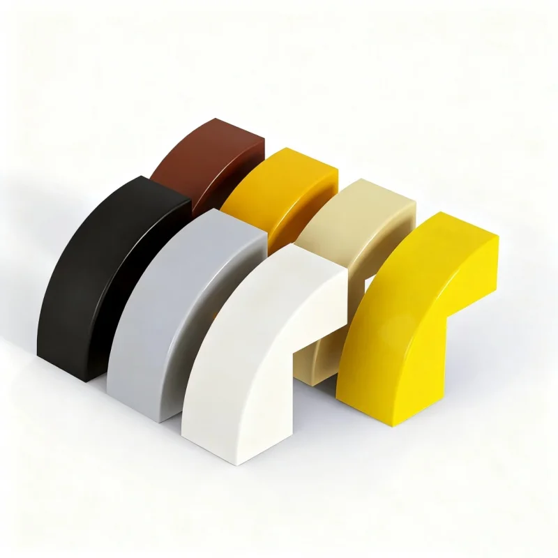 20PCS BRICK 1X2X 2/3,BOW W/CUTOUT, NO.1 Compatible 5907 Bricks Bows & Arches MOC Self-Locking Bricks Building Blocks Toys Access