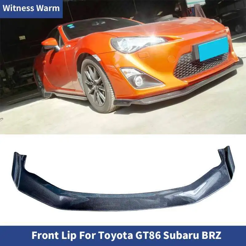 Pare-Choc Avant en Fibre de Carbone Frp, Pelle Avant pour Toyota Gt86 Ft86 Subaru Brz 2013 2014 2015 2016 2017