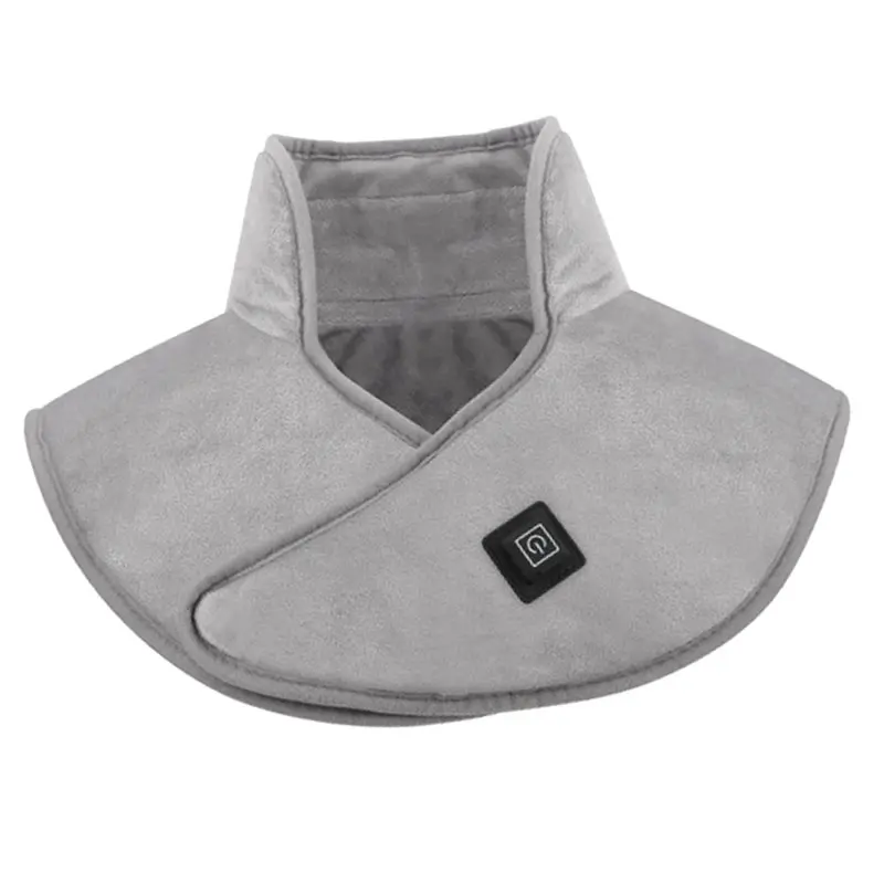 A008 Soft Hot Compress Back Neck Heated Pad Electric Heating Shoulder USB Heated Back Wrap 3 Heat Levels Shawl Style