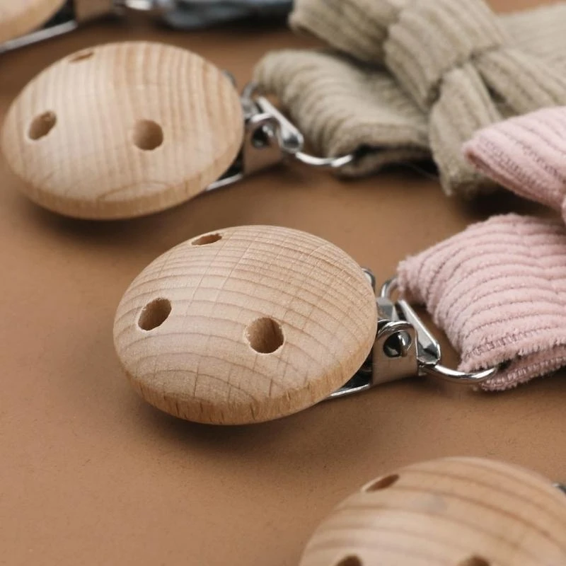 Portable Pacifier Strap Infant Pacifier Lanyard Teething Toy Holder Bow Designs