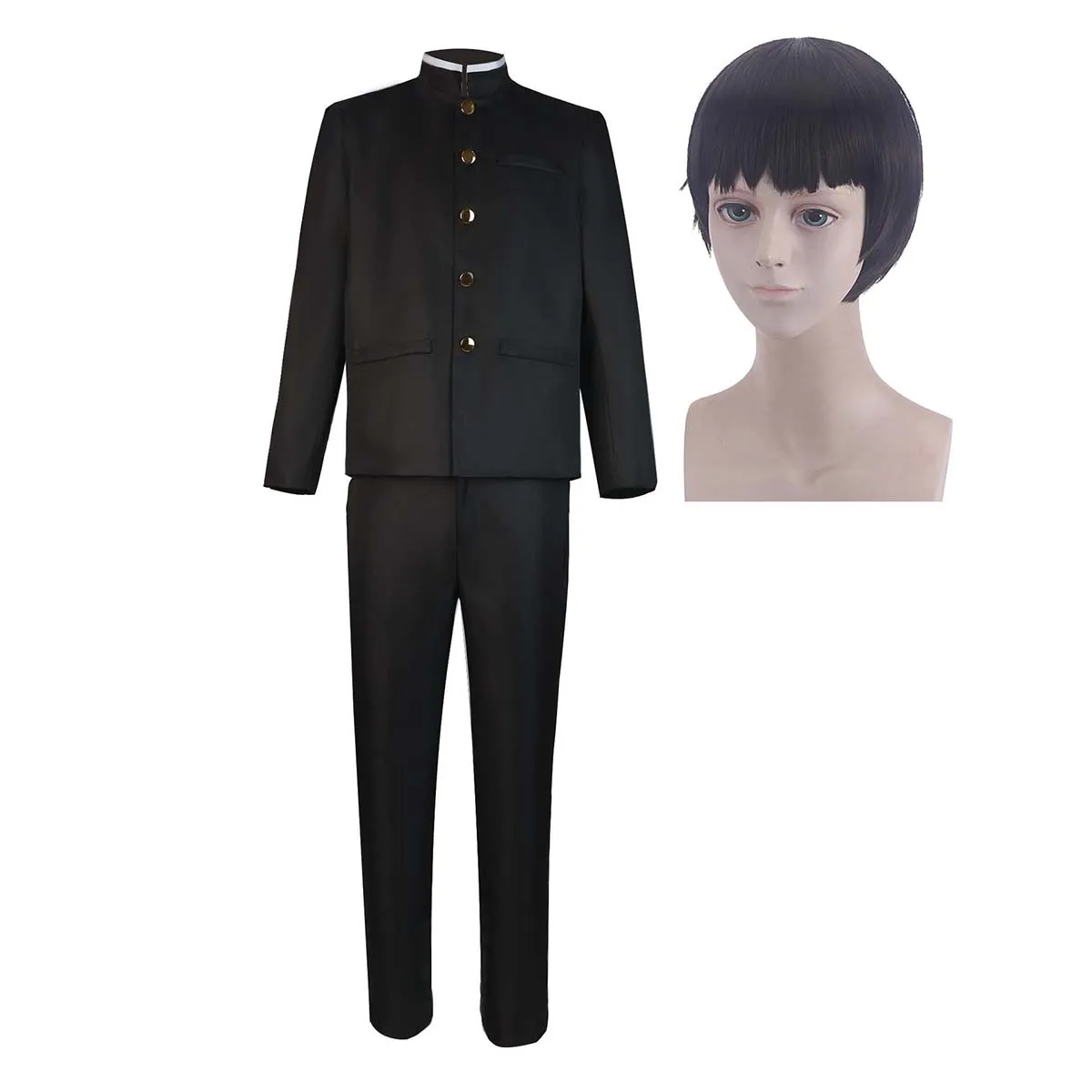 

Аниме Mob Psycho100, черная школьная форма, костюм Кагеяма Шигео Mob