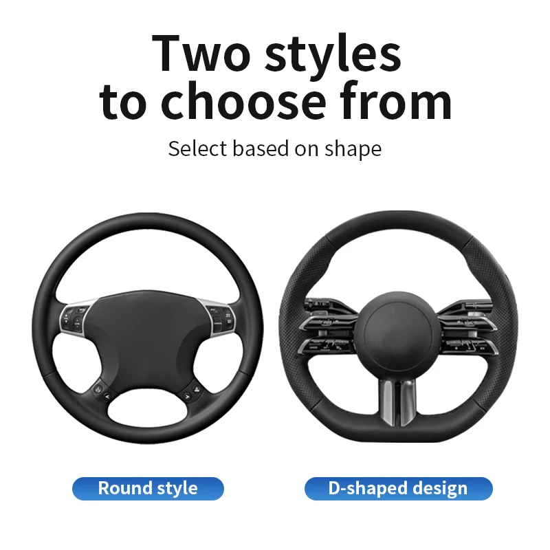 

Nappa Leather Car Steering Wheel Cover for Volkswagen Jetta, Bora, Golf, Sagitar, Magotan, Arteon, Lavida, Lamando, Passat