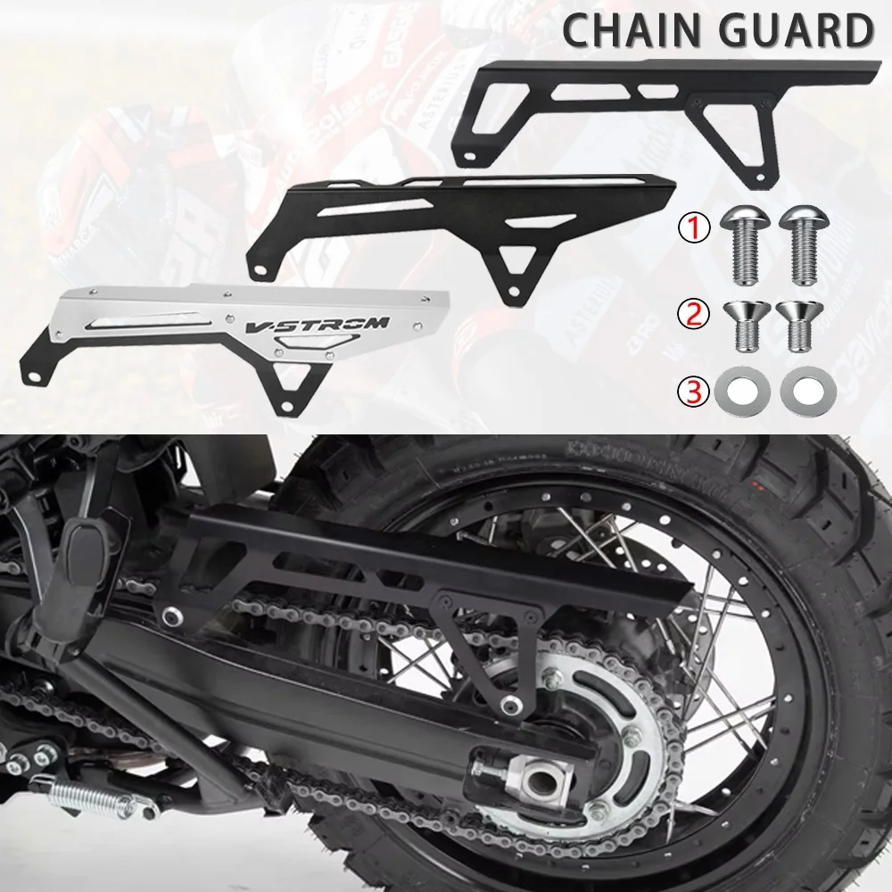 

2026 2025 2024 FOR Suzuki DL1000 DL1050 SV1000N SV1000S V-Strom 1000 V-Strom 1050 XT /DE Motorcycle Chain Guard Cover Protector