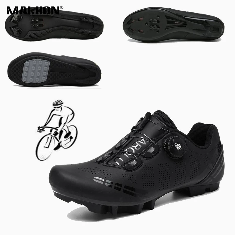 

Mountain Riding Shoes Moped Road Lock Shoes Sports Racing Bikes High Endurance Locking Shoes Road Speed Riding Sneakers