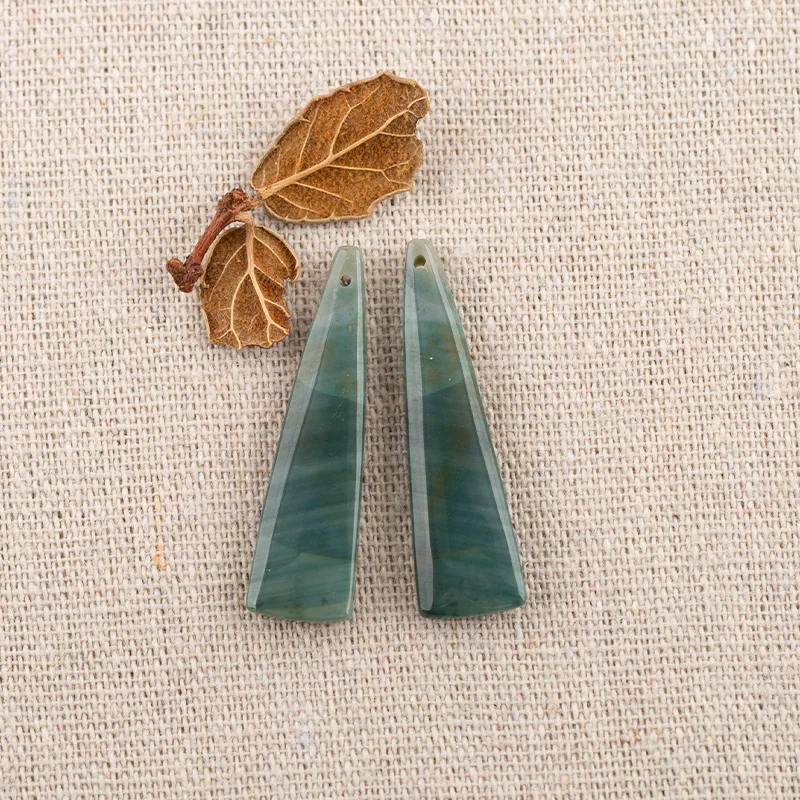 

B&F Handmade Wave Jasper Pendants, Genuine Natural stones beads, Unique Stones for jewelry & DIY Earring Beads