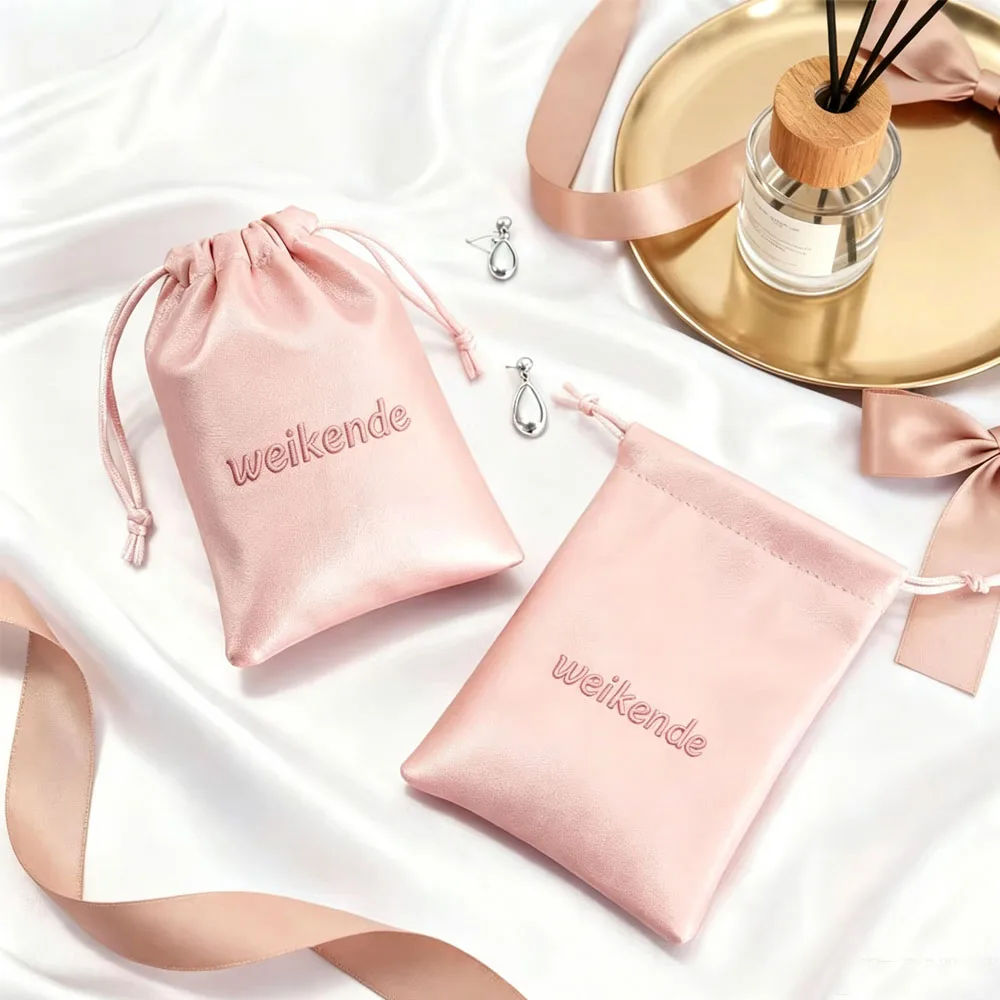 100pcs-pink-pu-leather-jewelry-drawstring-gift-bags-8x10cm-9x12cm-10x15cm-13x18cm-bangle-badge-jewellery-ring-drawstring-pouch