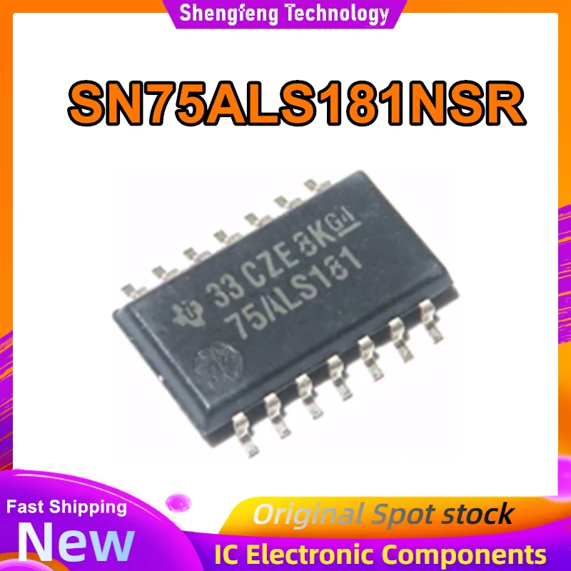 

5 шт. SN75ALS181NSR 75ALS181 SOP14 5,2 мм микросхема новый оригинальный на складе