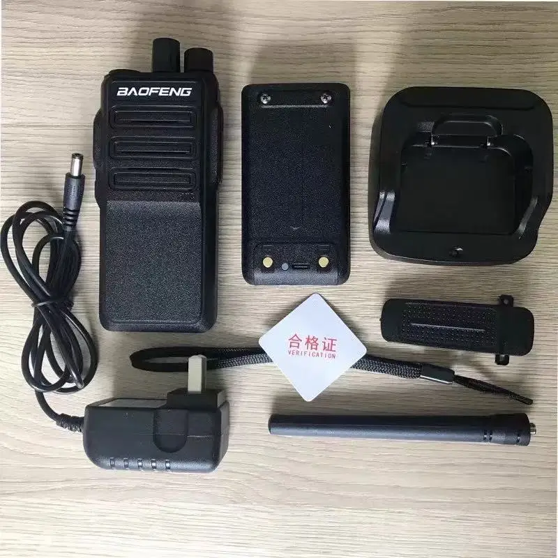 Baofeng BF-1904 Walkie Talkie High Power UHF 400-520Mhz FM Radio Type-C Charging Long Range Portable CB Ham Radio BF1904