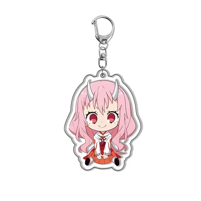 Anime That Time I Got Reincarnated as a Slime Keychain Cute Rimuru Tempest Figures Pendant Car Key Chain Bag Accessories Jewelry