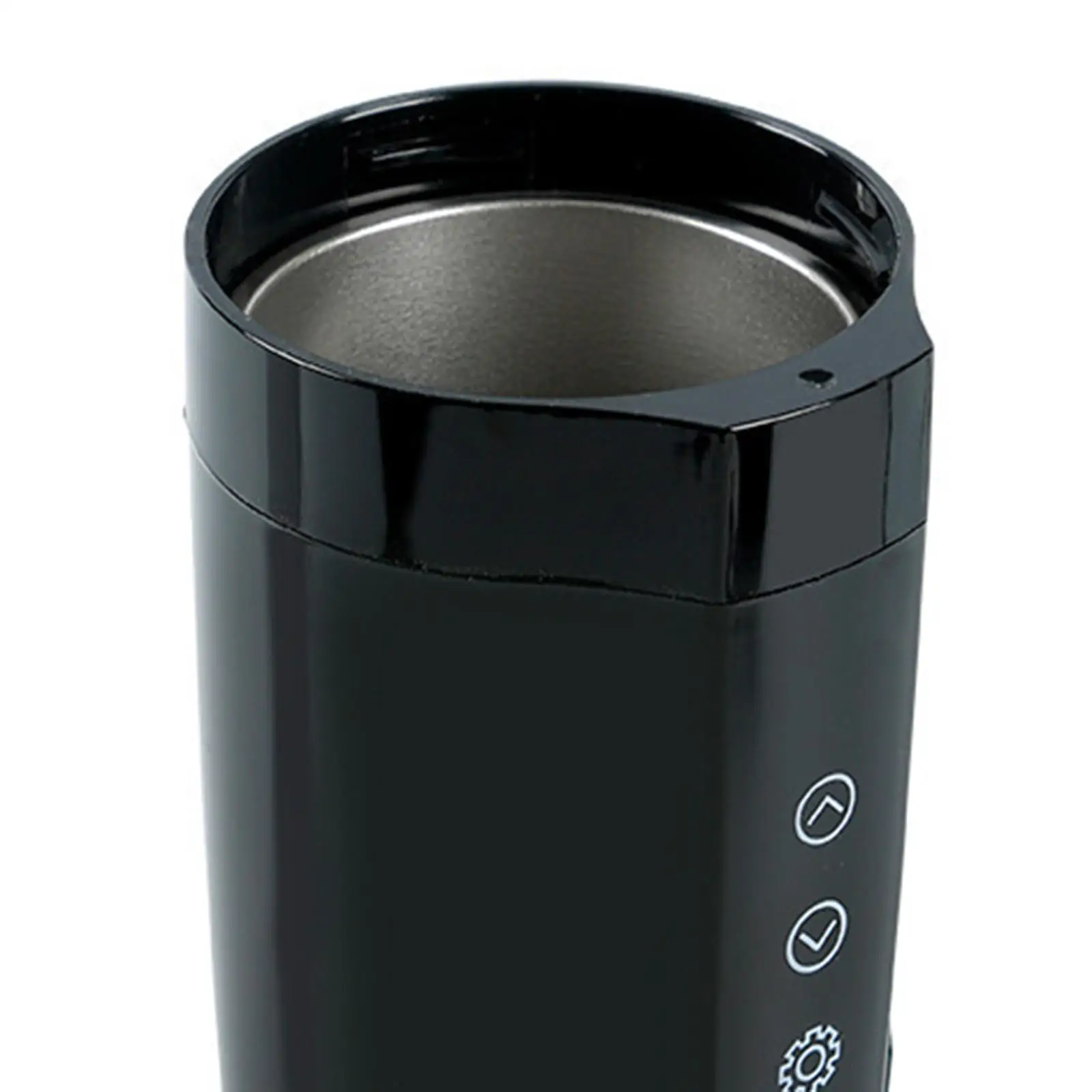 Smart Temperature Control Car Heating Mug 304 Stainless Steel Electric Travel Coffee Cup 12V 80W LCD Display Leakproof Thermal
