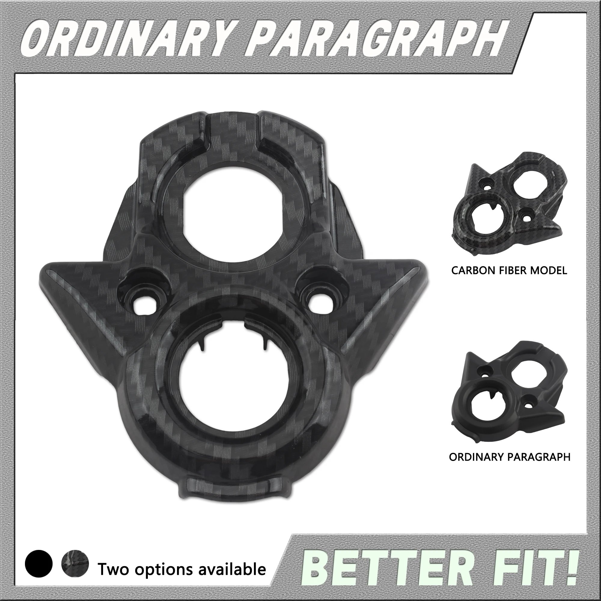 ل Sur-Ron ضوء النحل X دراجة نارية ألياف الكربون غطاء التحكم المركزي الكسوة لوحة القيادة حامي موتوكروس اكسسوارات أجزاء #2