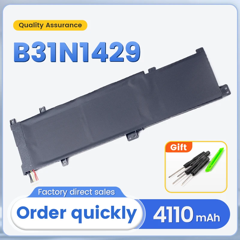 B31N1429 Laptop Battery For ASUS U5000 A501L A50ILX A50ILB K501U K501UX K501 UB K50ILB K50ILX K501L V505L V505LB 48Wh