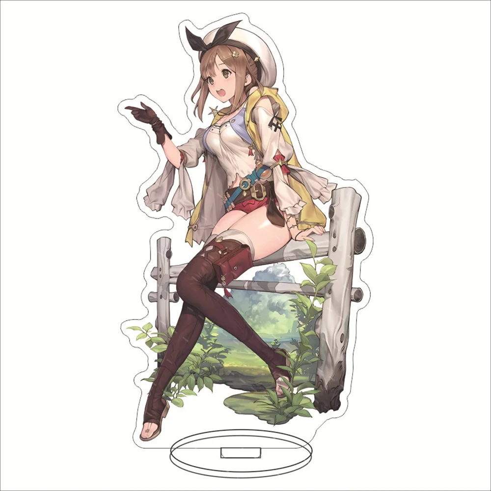 Anime Atelier Ryza：Ever Darkness&the Secret Hideout with Bonus Figures Cosplay Acrylic stand Plate Desk Decor Fans friend Gifts