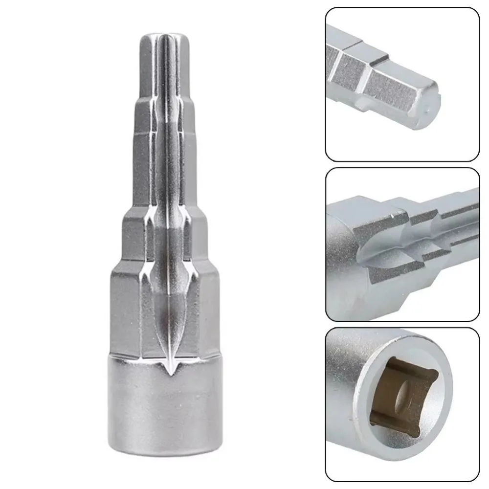 Durable 1/2inch Radiators Wrench Carbon Steel 5 Stage Nipples Radiator Easy Operation Ratchet Radiators Home Supplies