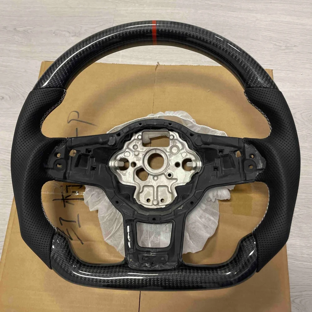 Auto stuurwiel geschikt voor VW Golf MK6 MK7 7.5 GTI GTD GTE R Polo Passat Tiguan Alcantara stuurwiel Auto Accessoires